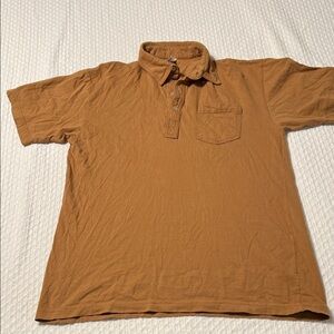 American Apparel Tan Polo Shirt for Men